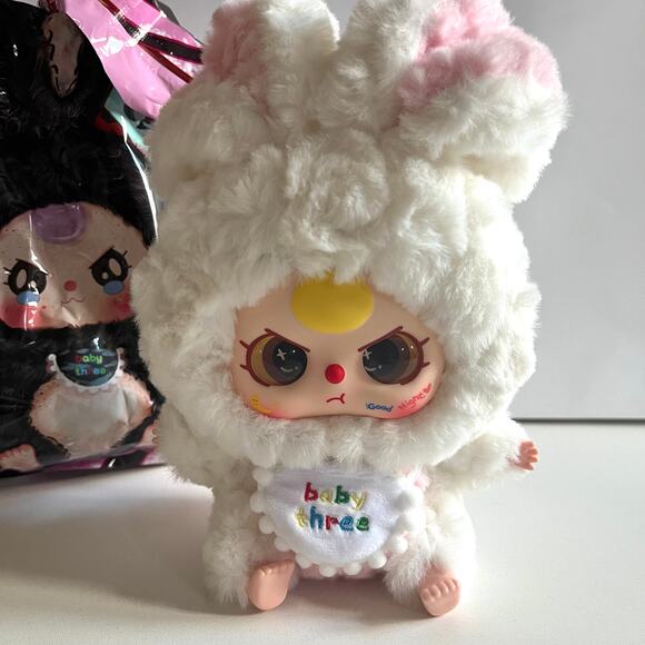 Baby Three BB3 Lily Rabbit Town, White Bunny, Open Box & Card - Picture 3 of 8